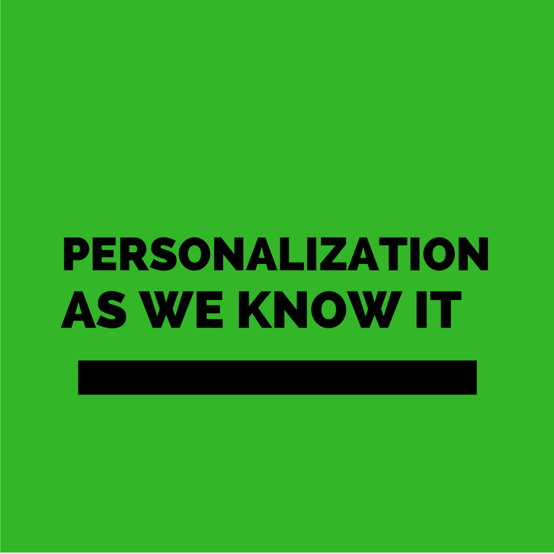 Personalization