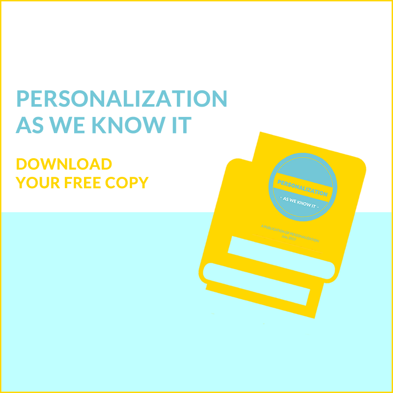 Personalization as we know it eBook3