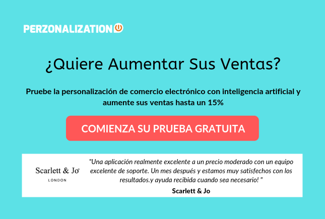 Comience su prueba gratuita: personalización de comercio electrónico con inteligencia artificial