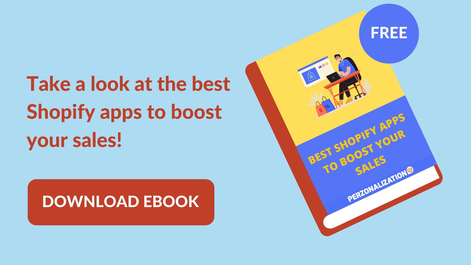 Best Shopify Apps: Free eBook Popup